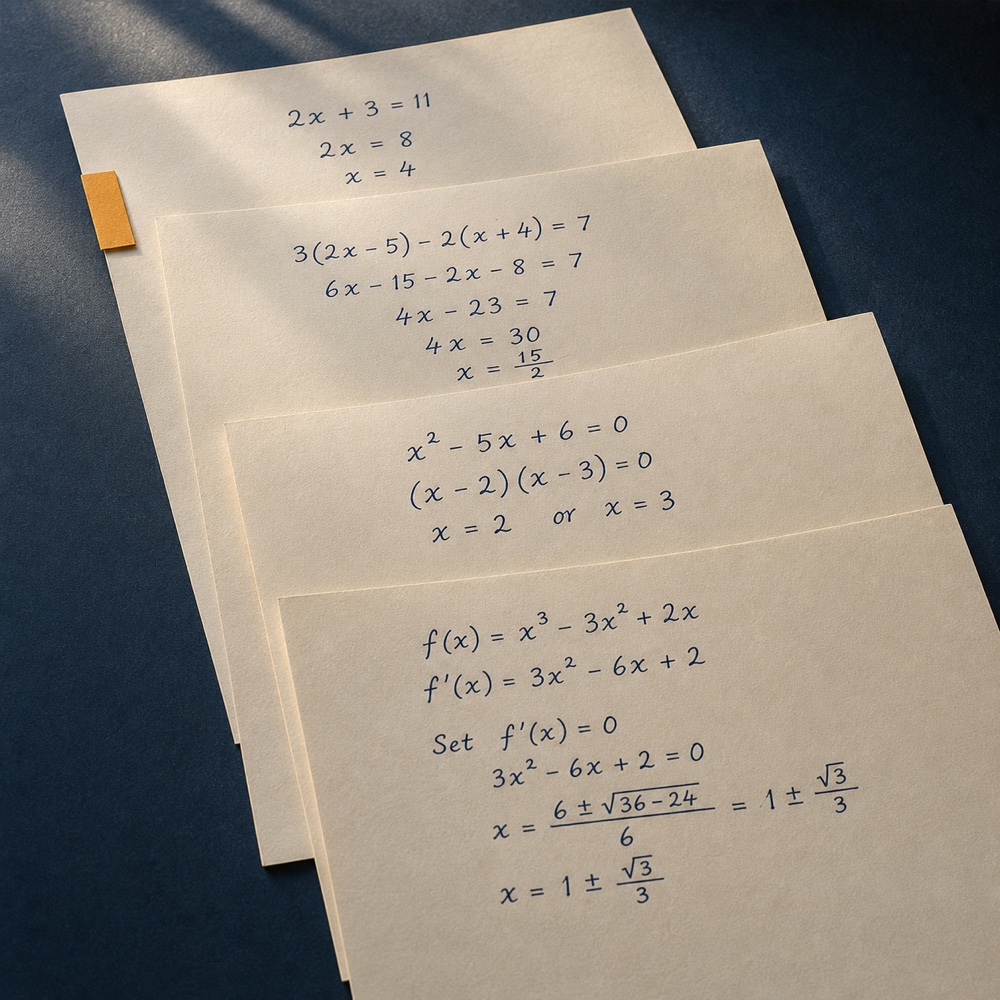 Spot weak Maths foundation before exam year visual