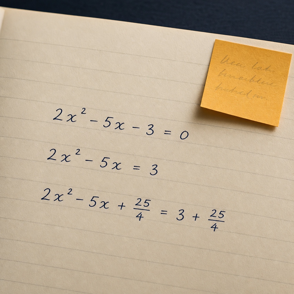 Structured mathematical method visual